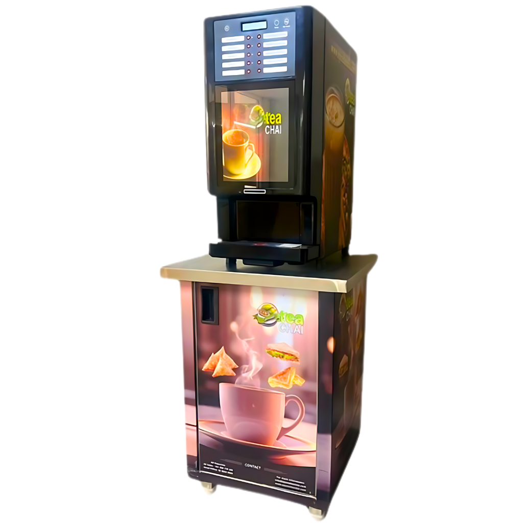 spiced tea chai small machine trolley
