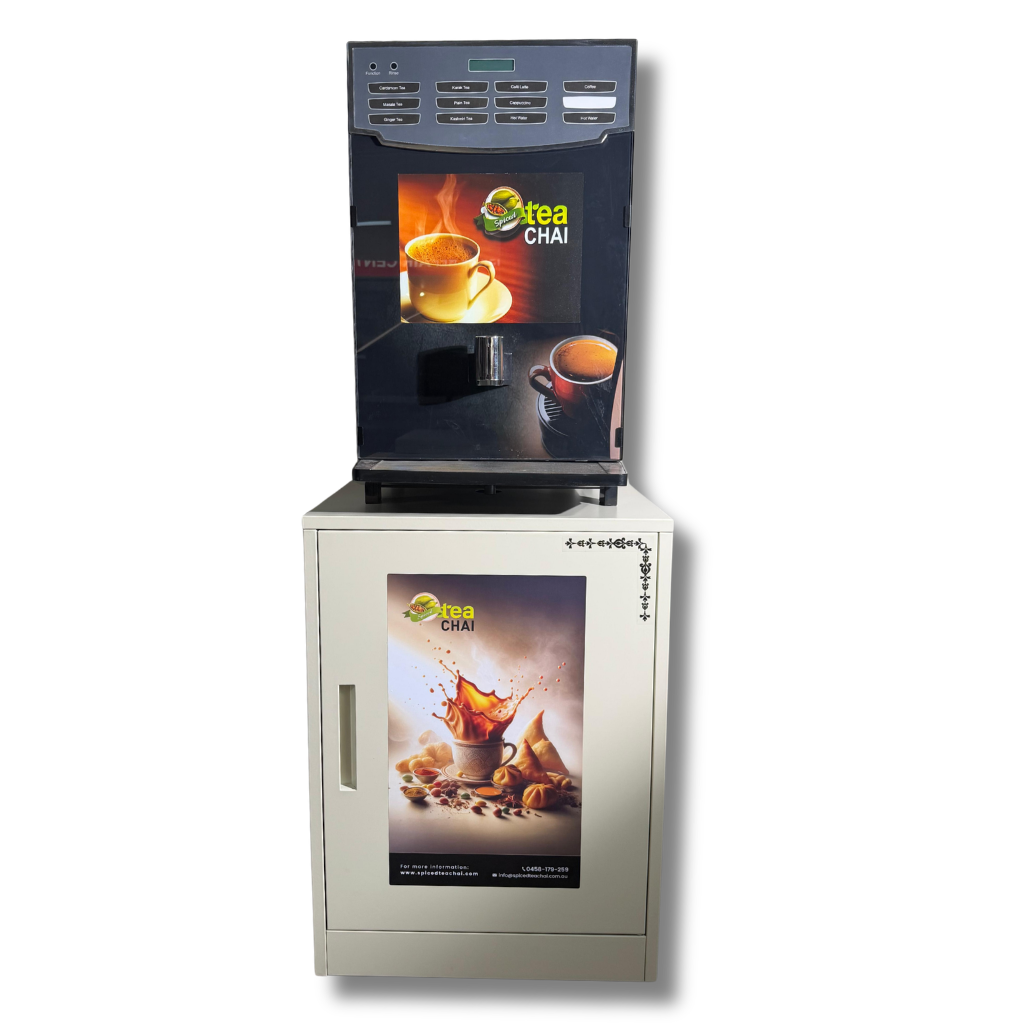 spiced tea chai small machine trolley 2